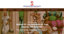 Desktop Screenshot of bendicionescristianaspr.com